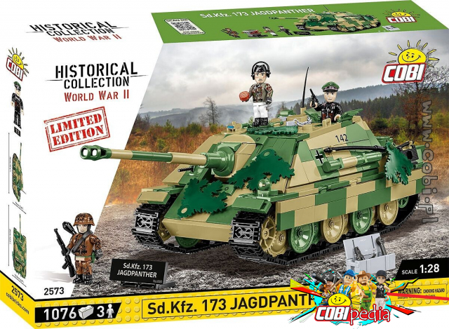 Cobi 2573 Sd.Kfz. 173 Jagdpanter Limited Edition